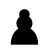 Black pawn