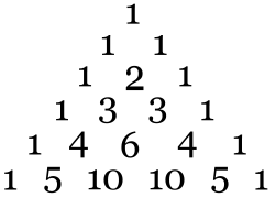 Pascal's triangle